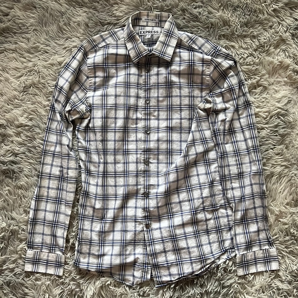 Express Extra Slim Fit Dress Shirt